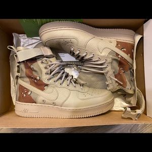 Nike SF Af 1 Desert Camo Size 8.5